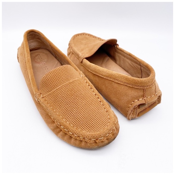 Gentle Souls Mina Suede Driver Loafers Size 6 - Picture 4 of 14